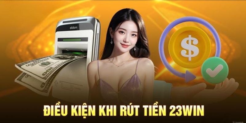 Điều kiện hội viên rút tiền 23win khi giao dịch