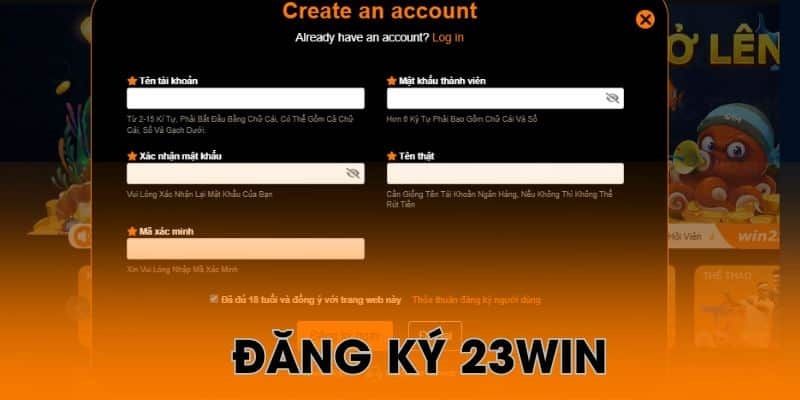 Hướng dẫn chi tiết các bước đăng ký 23WIN nhanh chóng